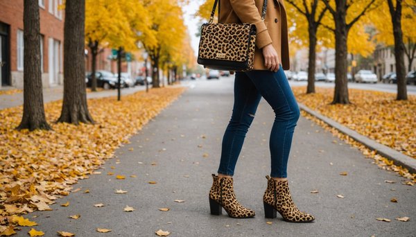 Les bottines à imprimé léopard : l'incontournable mode de l'automne !